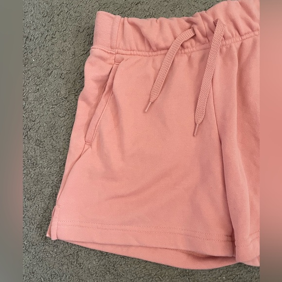 NIKE Pink Coral Sweatshorts, Size Large - Picture 5 of 10